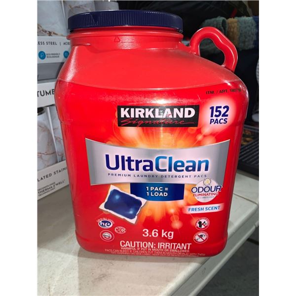 Kirkland Ultra Clean Premium Laundry Detergent Pacs Fresh Scent 3.6kg