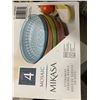 Image 3 : Mikasa Mosaic Stoneware Serving Bowls Pack of 4