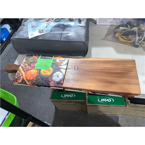 Birdrock Home Acacia Hardwood Charcuterie Board 31.5"x8.6"