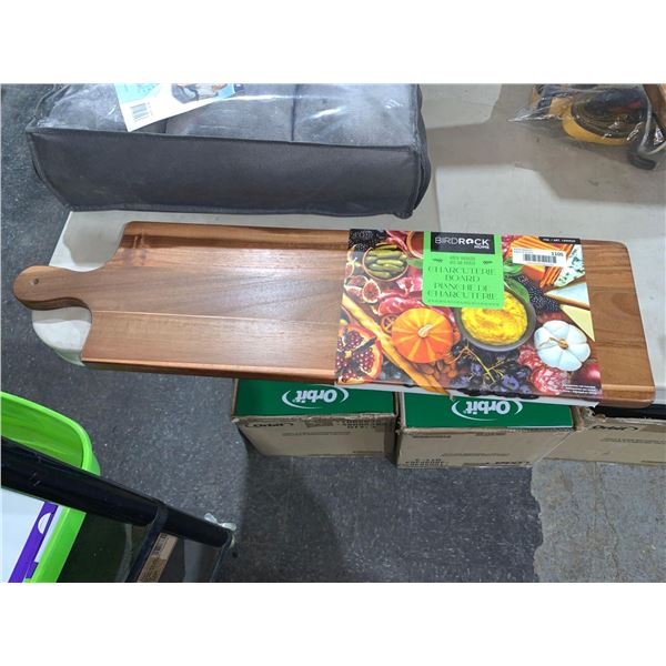 Birdrock Home Acacia Hardwood Charcuterie Board 31.5"x8.6"