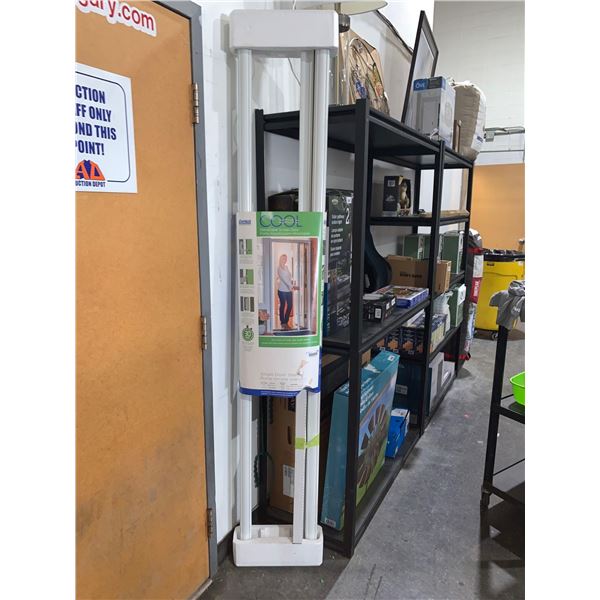 Genius Retractable Cool Screen Door Single Door