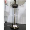 Image 2 : Glass Table Lamp with White Shade