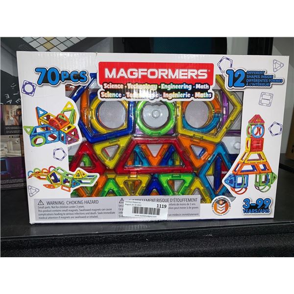 Magformers 70pcs with 12 Shapes