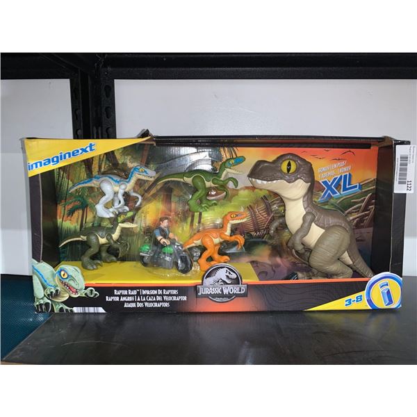 Imaginext XL Raptor Raid Jurassic World