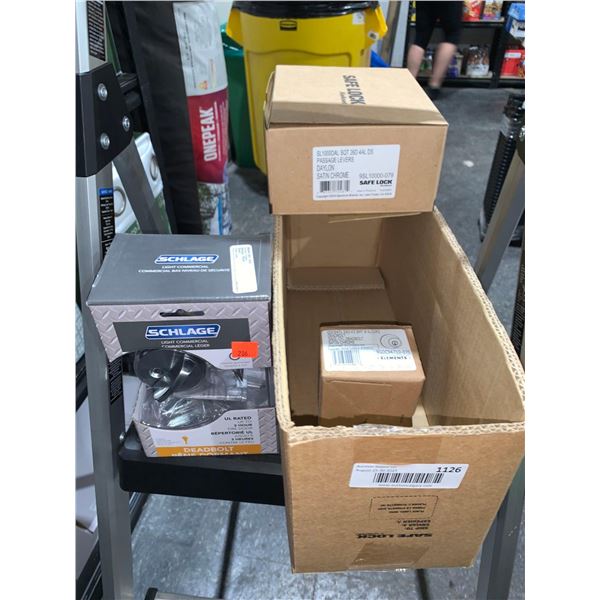 Lot od Misc Door Handles / Bolts