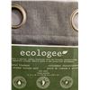 Image 2 : Ecologee Total Blackout Grommet Window Curtain Pair 52"x90"ea
