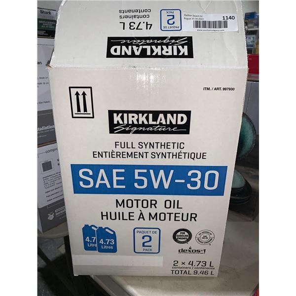 Kirkland Signature SAE 5W-30 Motor Oil 2 x 4.73 L