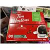 Image 2 : Keurig Tim Hortons Decaf Fine Grind Coffee 80 K-Cup Pods