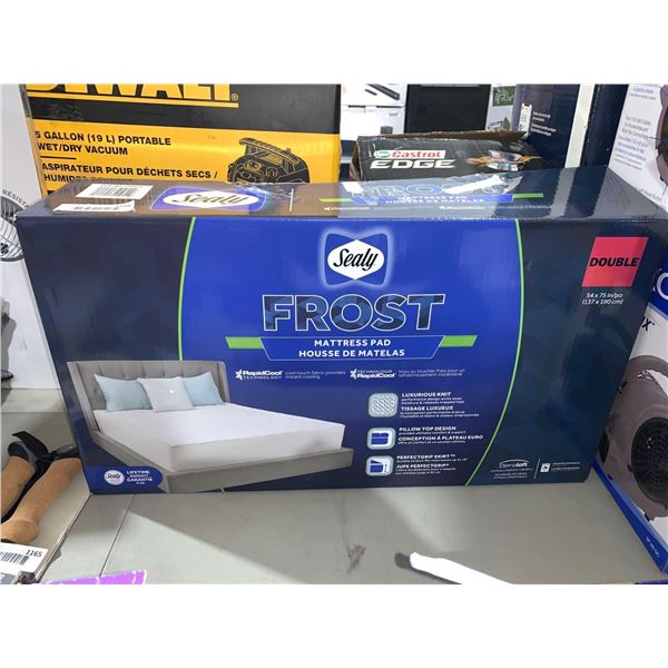 Sealy Frost Mattress Pad Double Size