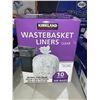 Image 1 : Kirkland Wastebasket Liners Clear 10 gallon 500 bags