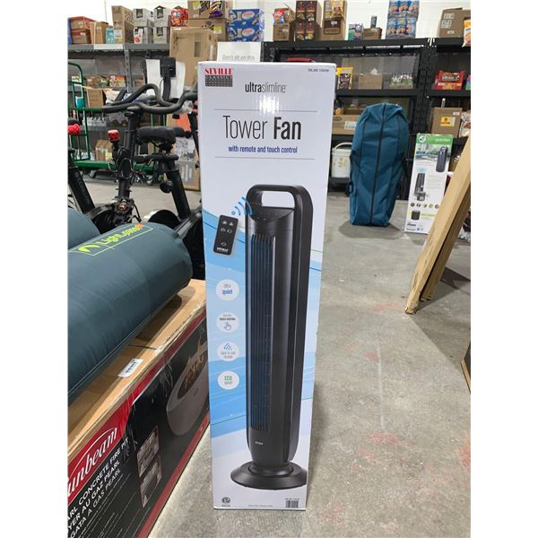 Seville ULTRA Slimline tower fan - 4 speeds