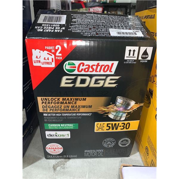 Castrol Edge SAE 5W-30 Full Synthetic Motor Oil  2 x 4.4L