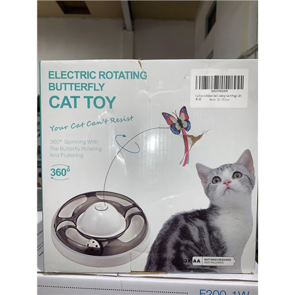 Electronic Rotating Butterfly Cat Toy