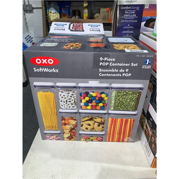 OXO SoftWorks 9pc Pop Container Set