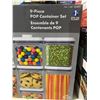 Image 2 : OXO SoftWorks 9pc Pop Container Set