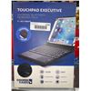 Image 1 : Touch Pad Executive Universal Bluetooth Keyboard Folio 9"-10.5" Tablets