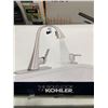 Image 4 : Kohler Maxton w/ Response Technology Pull Down Faucet & Soap / Lotion Dispenser Vibrant Stainless St