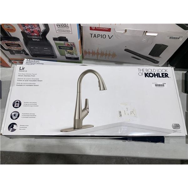 Kohler Lir Pull Down Faucet Vibrant Stainless Steel