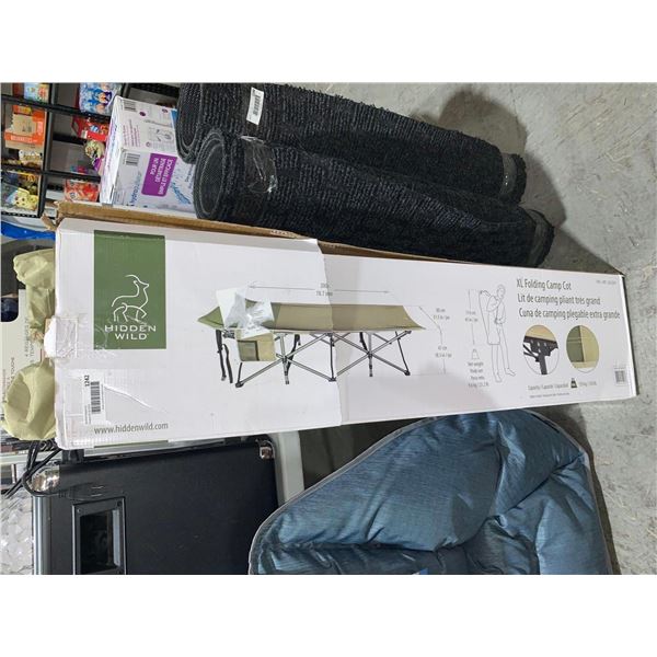 Hidden Wild XL Folding Camping Cot