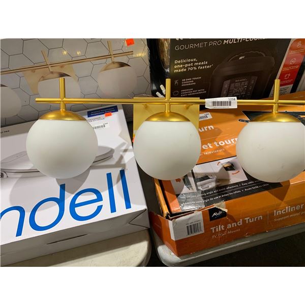 Maxim Lolli 3 Light Vanity OUT of box