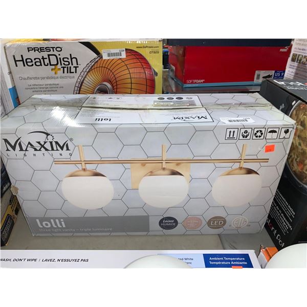 Maxim Lolli 3 Light Vanity