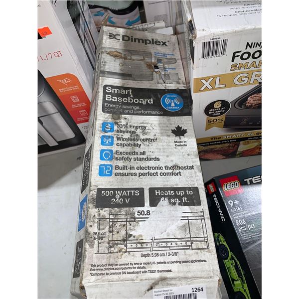 Dimplex Smart Baseboard Heats up to 65sq/ft