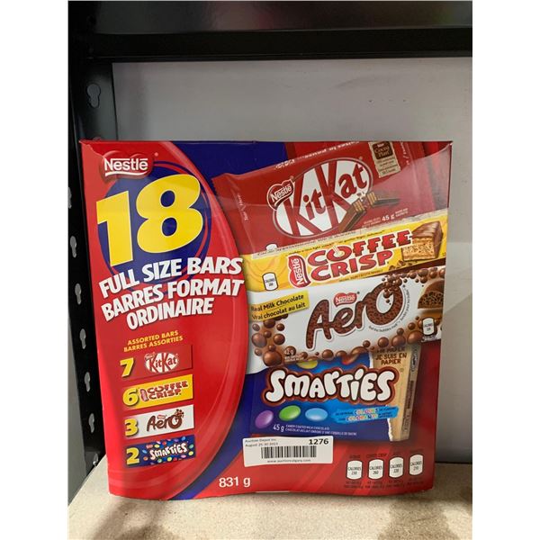Nestle 18 Full Size Candy Bar Box 831g