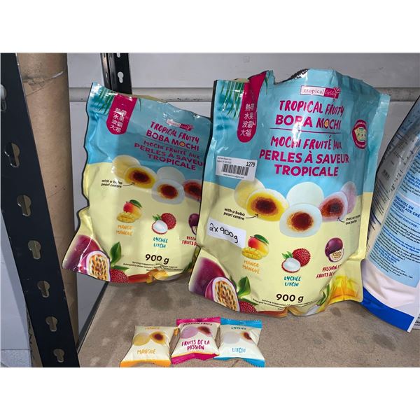 Tropical Fields - Tropical Flavored Boba Mochi 2x900g