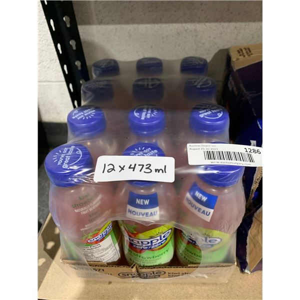 Snapple Zero Kiwi Strawberry Drink 12x437ml