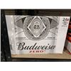 Image 1 : Budweiser Zero Zero Alcohol Brew 24 x 355ml