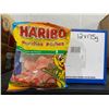 Image 1 : Haribo Peaches Gummy Candy 12 x 175g