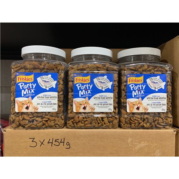 Friskies party Mix ocean whitefish 3 x 454g