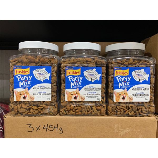 Friskies party Mix ocean whitefish 3 x 454g