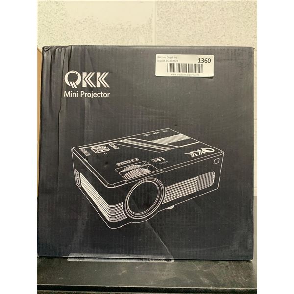 QKK Mini Projector Qkk mini projector