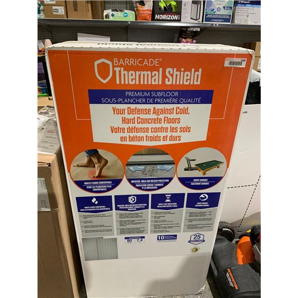 Barricade Thermal Shield Premium Subfloor Covers 80 Ft2