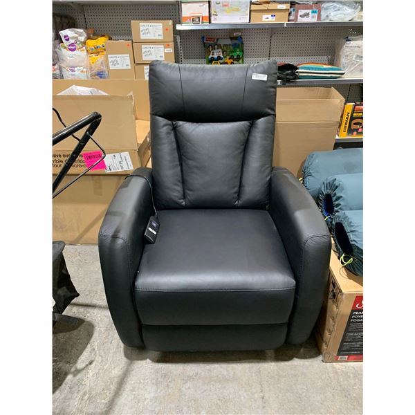 Sealy Black Electric Recliner