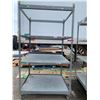 Image 3 : Adjustable 3 Shelf Rolling Rack