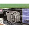 Image 2 : Lifetime Outdoor Storage Shed 97.5" x 117.7" x 93.7"