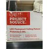 Image 3 : Project Source LED Flushmount Ceiling Fixture
