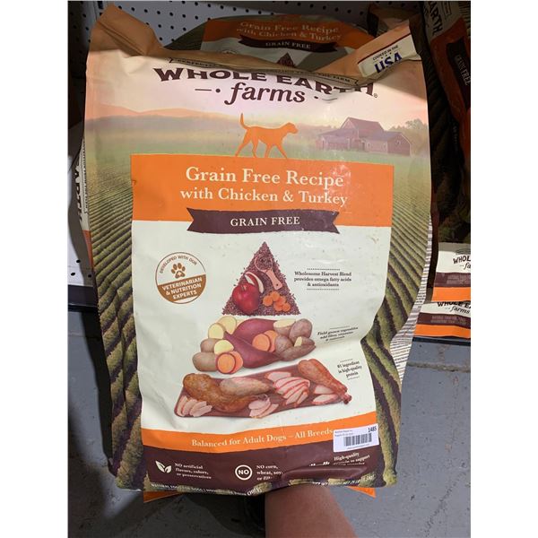 Whole Earth Farms Grain Free Dog Kibble 25 Lbs