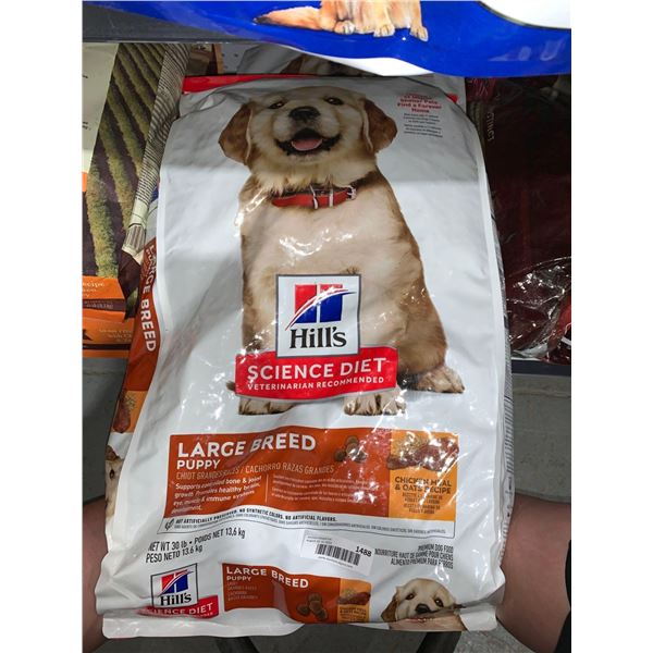 Hills Science Diet Large Breed Puppy Dog Food 30lbs