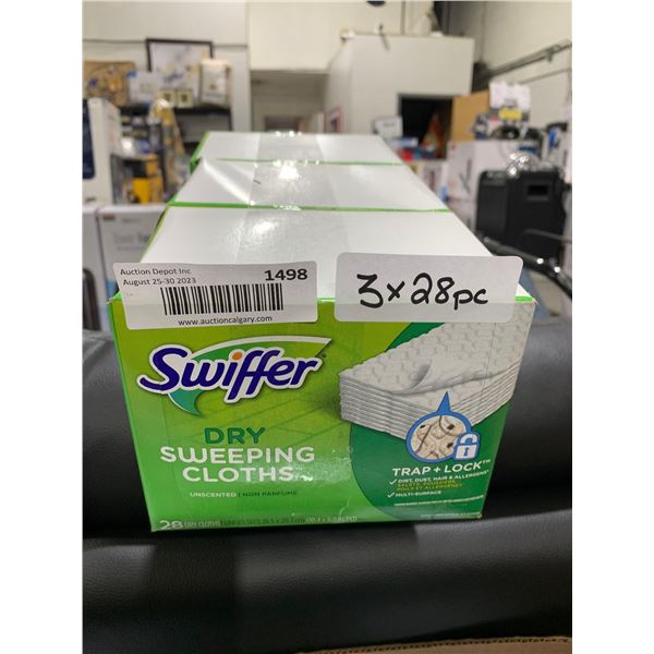Swiffer Dry Sweeping Cloths 3 x 28pcs
