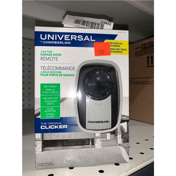 Universal by Chamberlain 2 Button Garage Door Remote