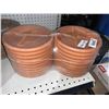 Image 1 : Lot of 20 Terra Cotta Planter Base 8"