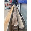 Image 2 : 6"x6" x 12'-2" Wooden Beam