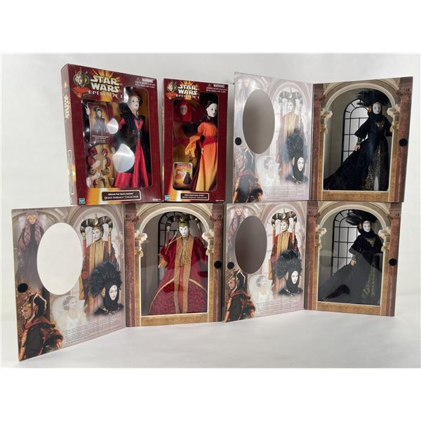 Collection of Star Wars Amidala Action Figures