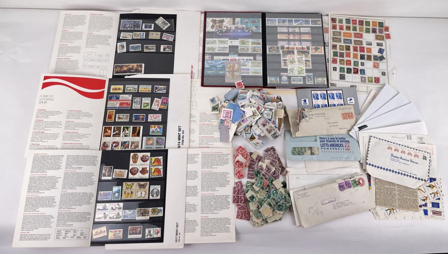 Large Stamp Collection