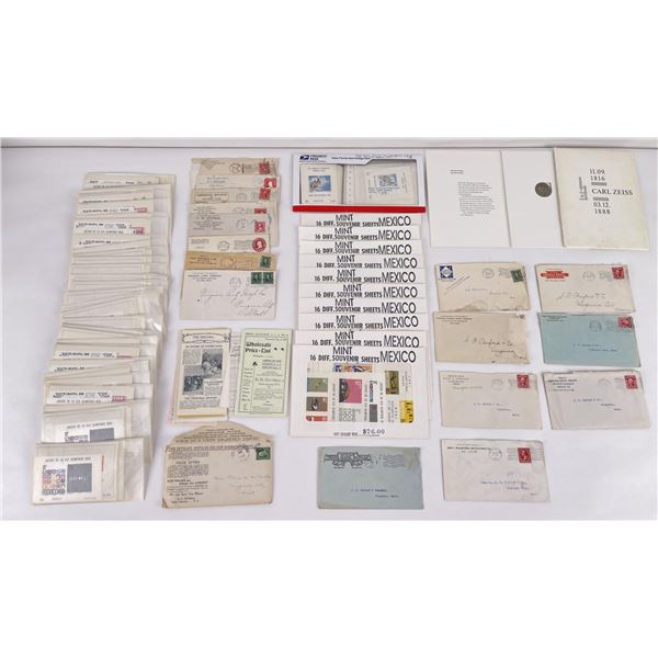Collection of Stamps and Envelopes