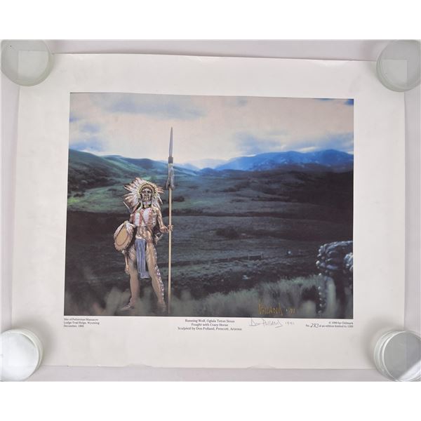 Don Polland Running Wolf Sioux Print