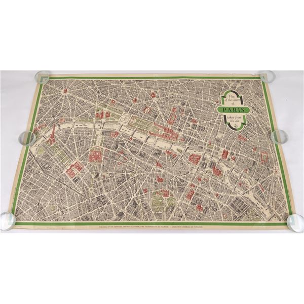 View of Paris Taken from the Air